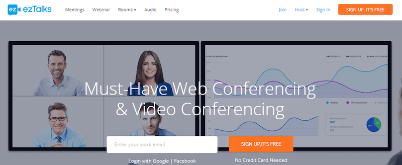 ezTalks - веб-конференции онлайн